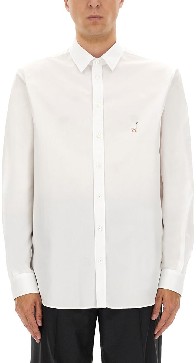 Moschino COTTON POPLIN SHIRT Wit