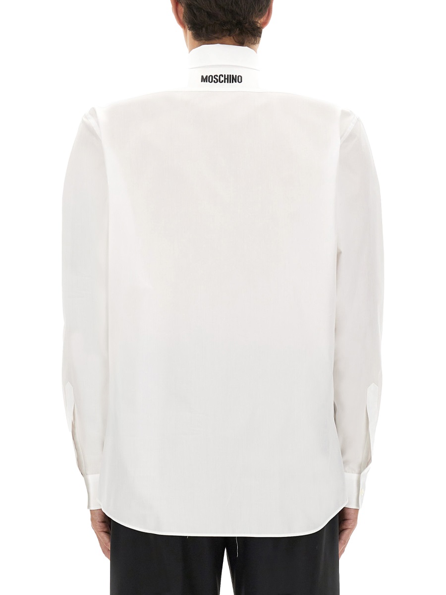Moschino COTTON POPLIN SHIRT Wit