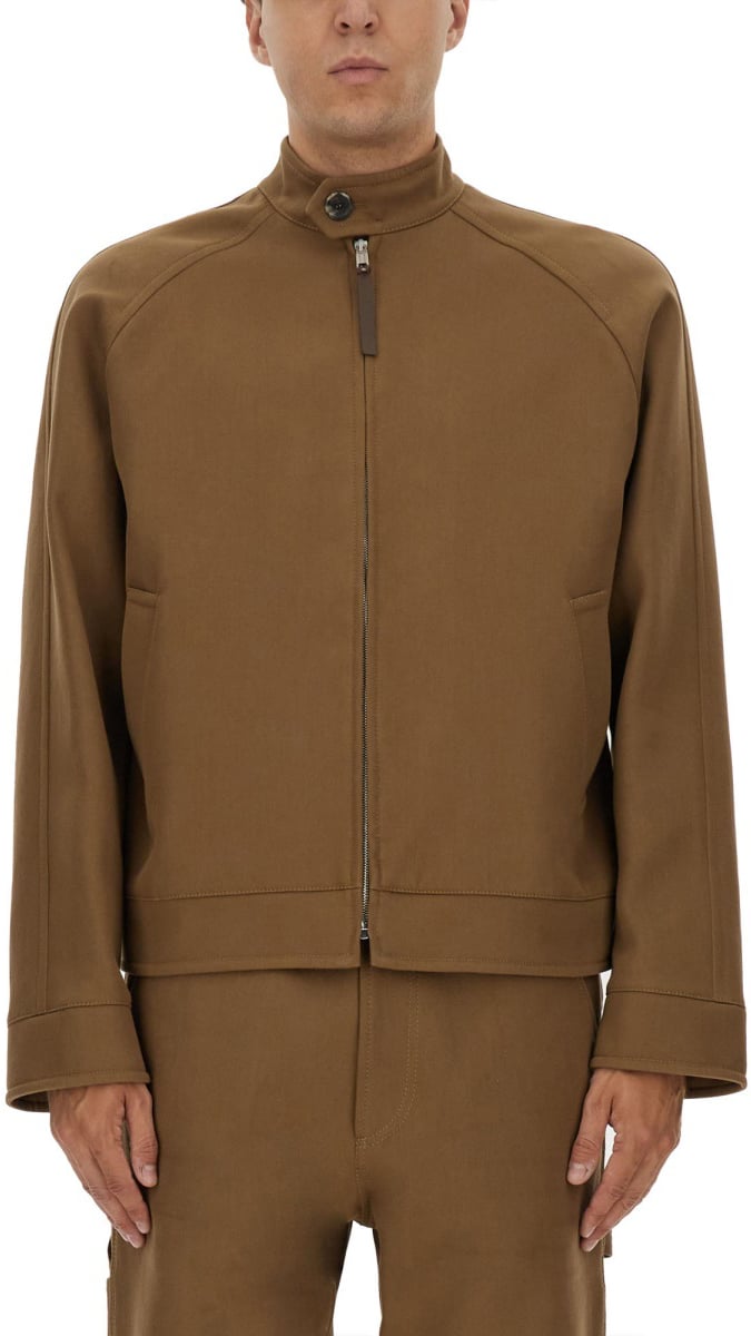 Moschino COTTON JACKET Bruin