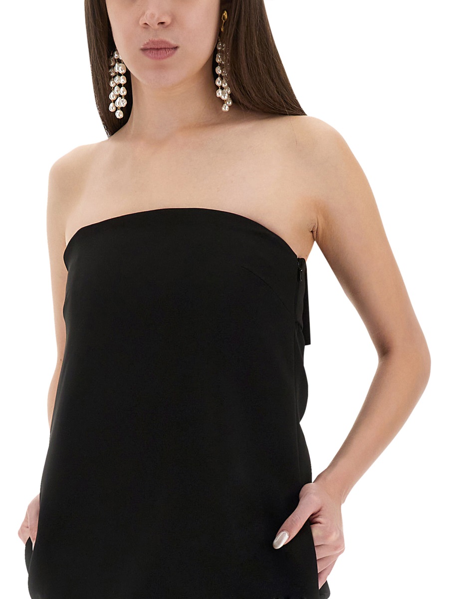 Moschino BANDAGE SHEATH DRESS Zwart