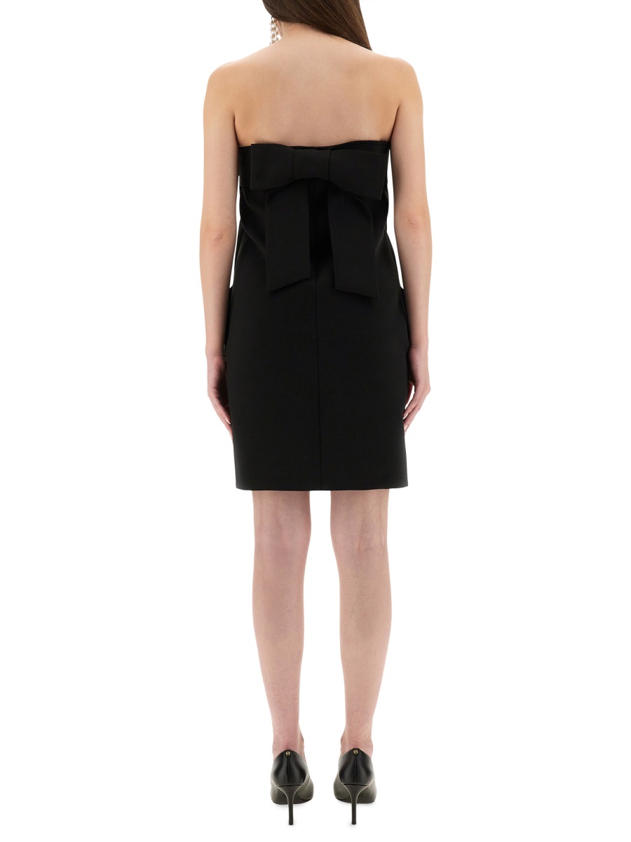 Moschino BANDAGE SHEATH DRESS Zwart