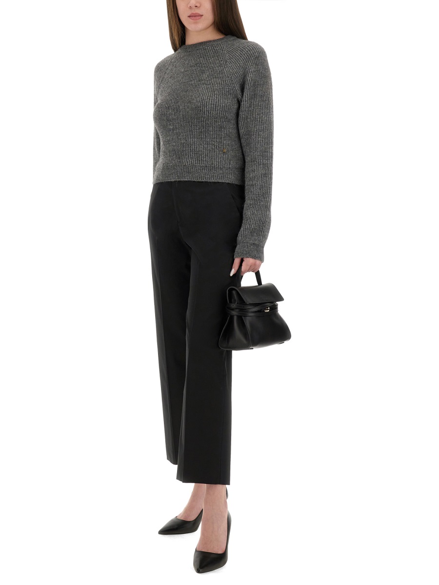 Moschino CROPPED SHIRT Grijs