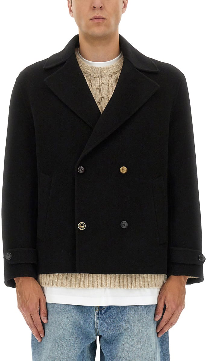 Moschino DOUBLE-BREASTED JACKET Zwart