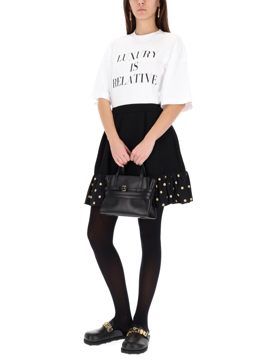 Moschino T-SHIRT WITH PRINT Wit