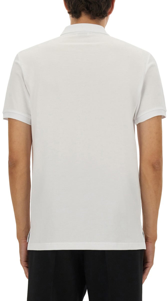 Moschino COTTON PIQUE POLO Wit