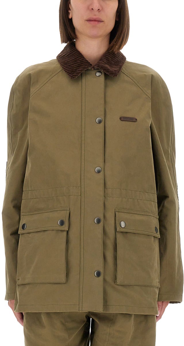 Moschino HEAVY COTTON JACKET Groen