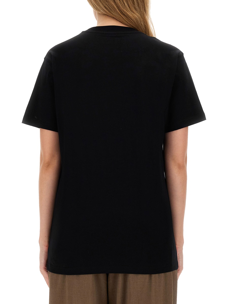 Moschino T-SHIRT WITH LOGO Zwart