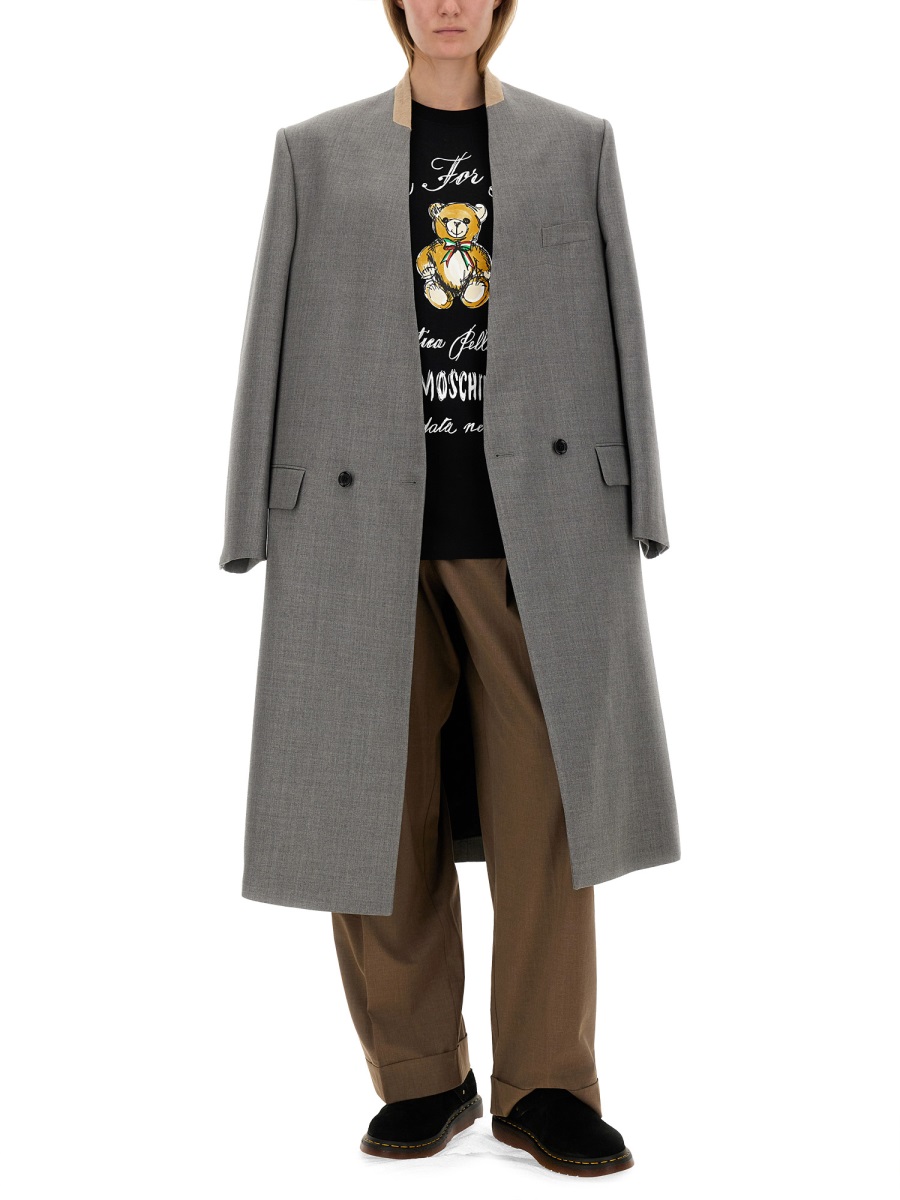 Moschino T-SHIRT WITH LOGO Zwart