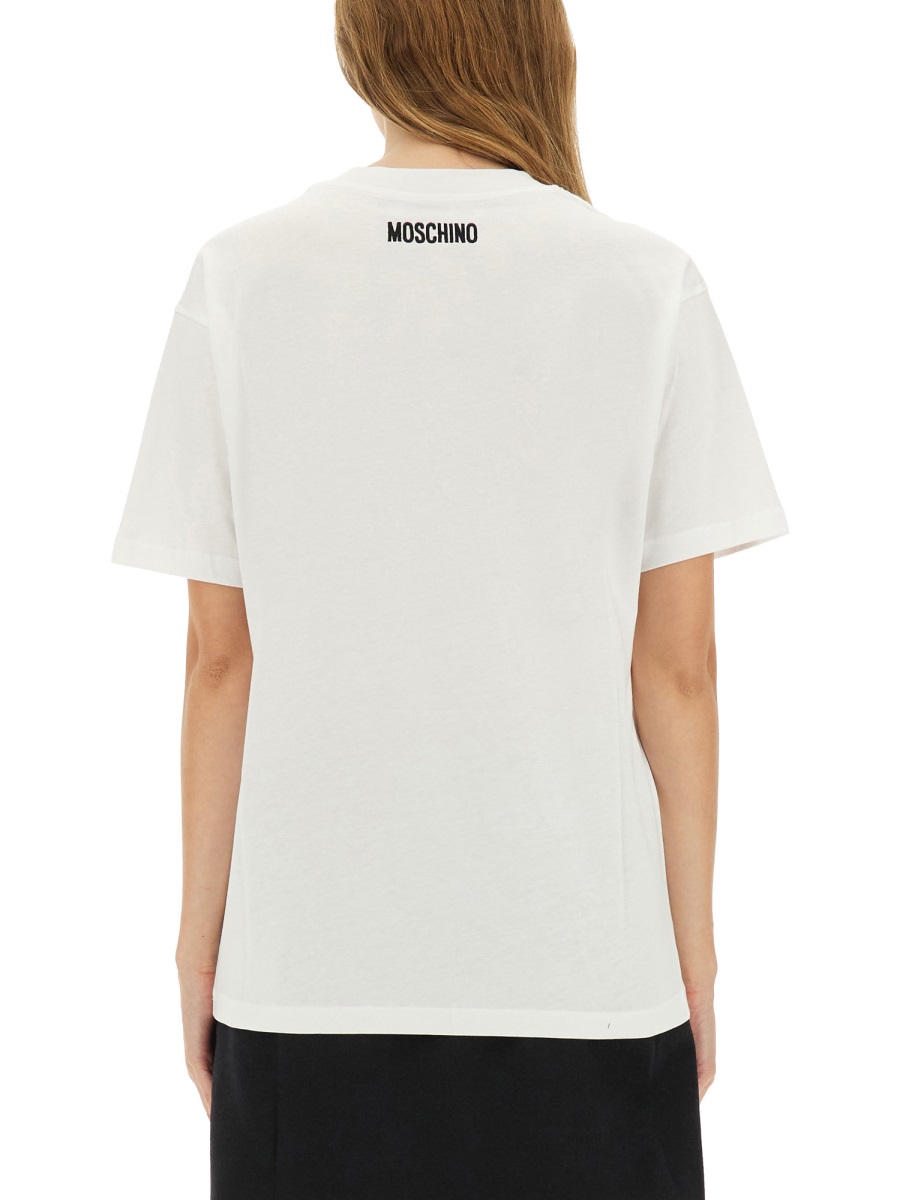 Moschino "SMILEY" T-SHIRT Wit