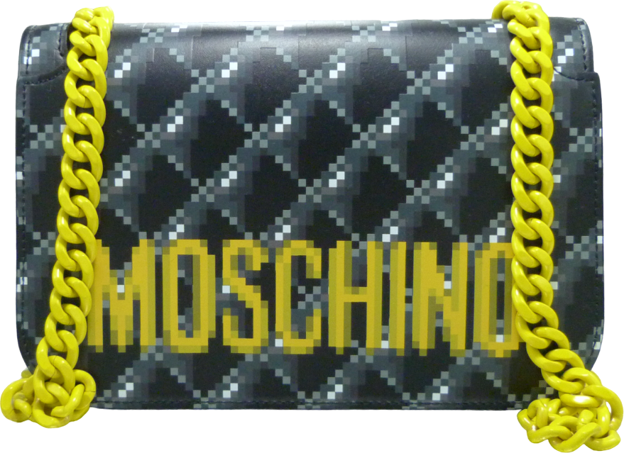 Moschino Borsa donna multicolor in pelle Divers