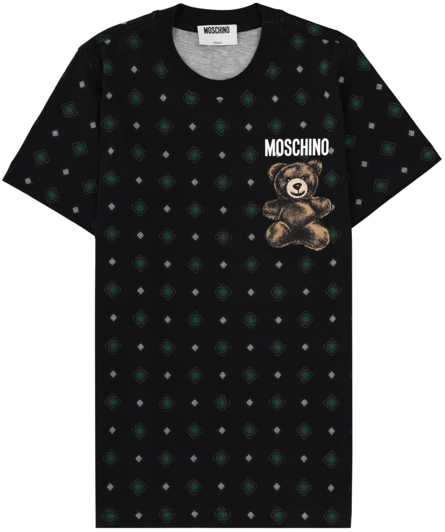 Moschino T-SHIRT WITH PRINT Zwart