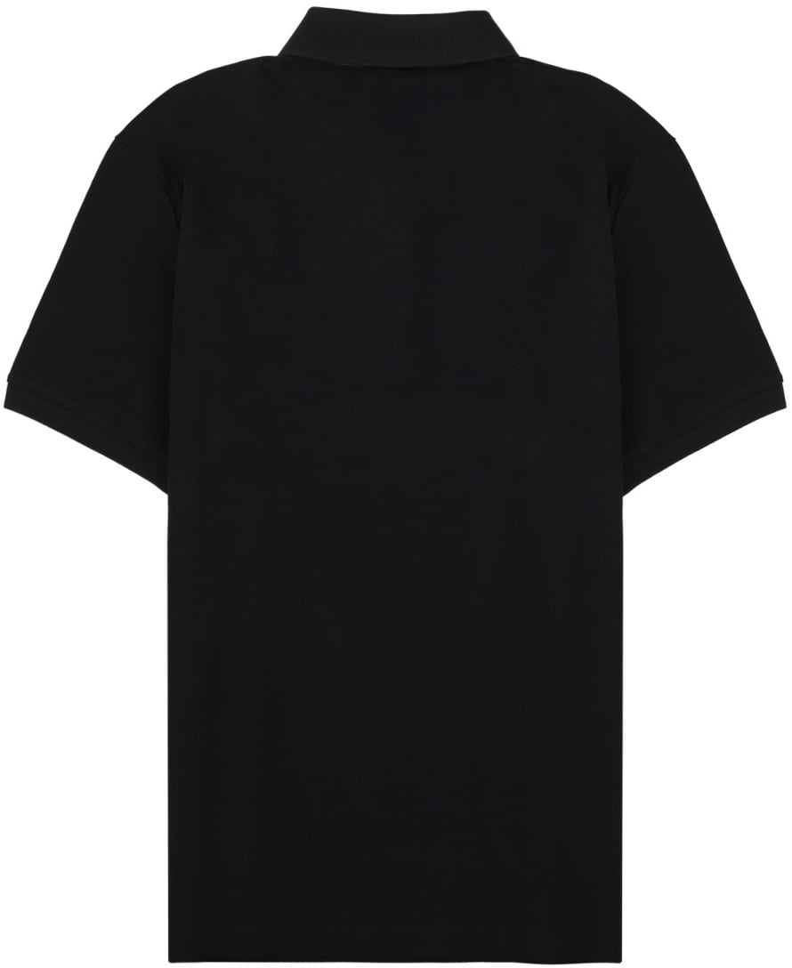 Moschino POLO WITH LOGO Zwart