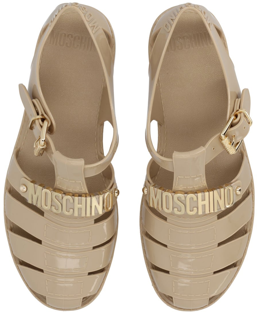 Moschino SANDALO "JELLY" Beige