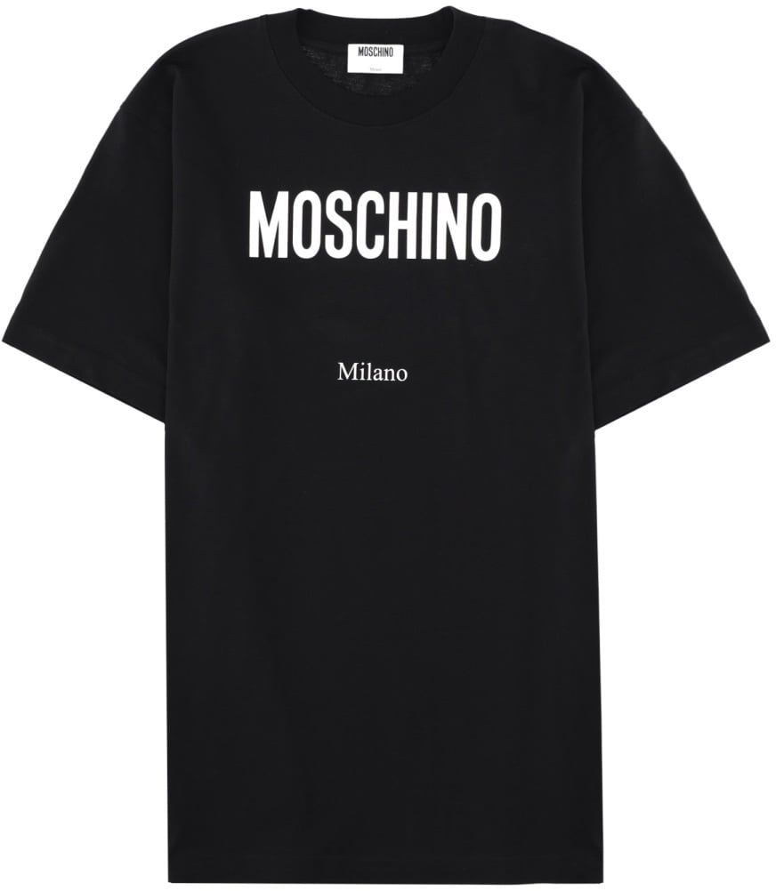 Moschino T-SHIRT WITH LOGO Zwart