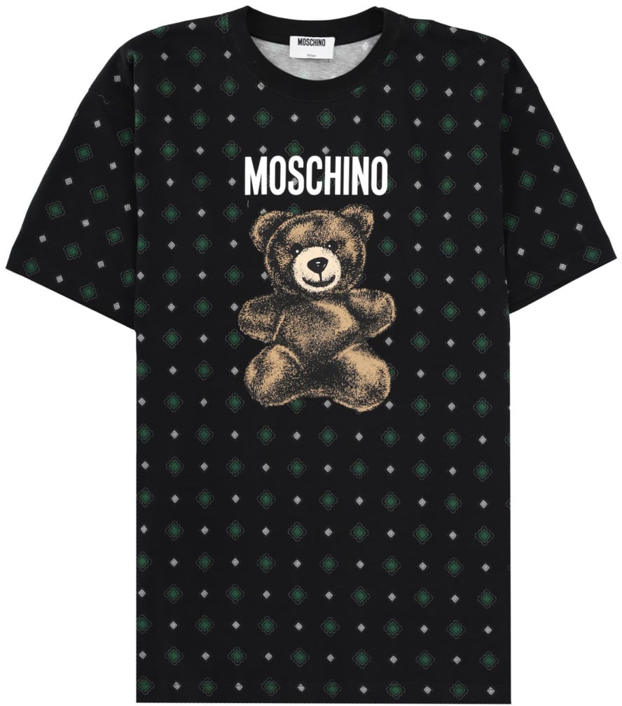 Moschino T-SHIRT WITH PRINT Zwart