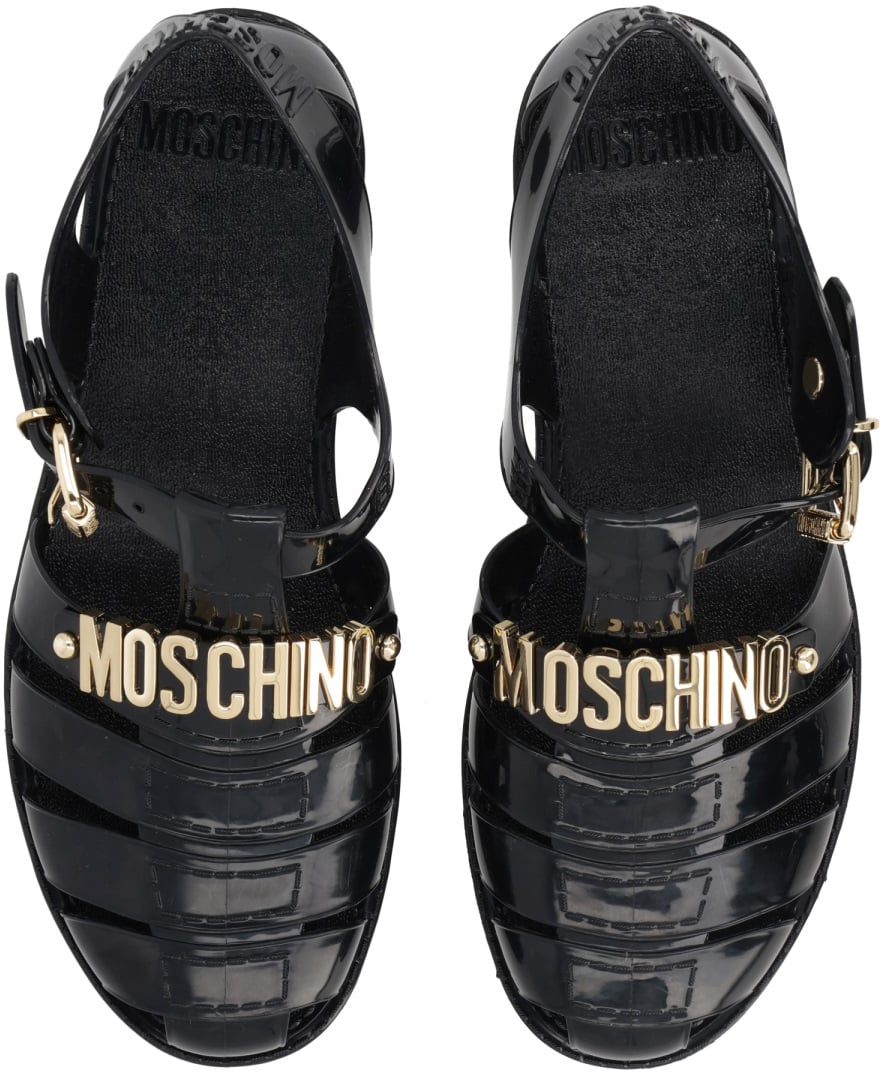 Moschino SANDALO "JELLY" Zwart