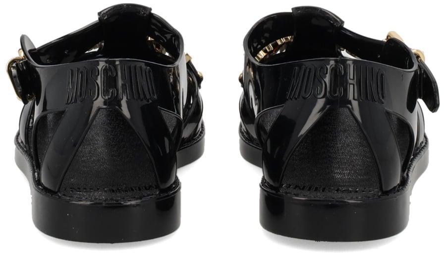 Moschino SANDALO "JELLY" Zwart