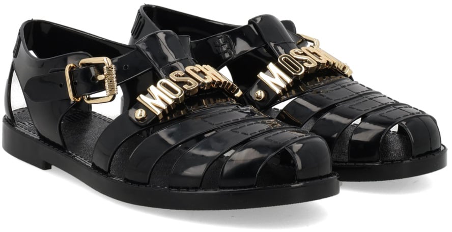 Moschino SANDALO "JELLY" Zwart