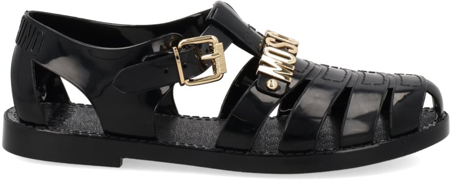Moschino SANDALO "JELLY" Zwart