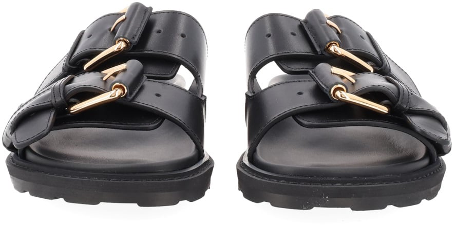 Moschino SANDALO "TIE-ME" Zwart