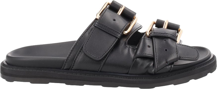 Moschino SANDALO "TIE-ME" Zwart