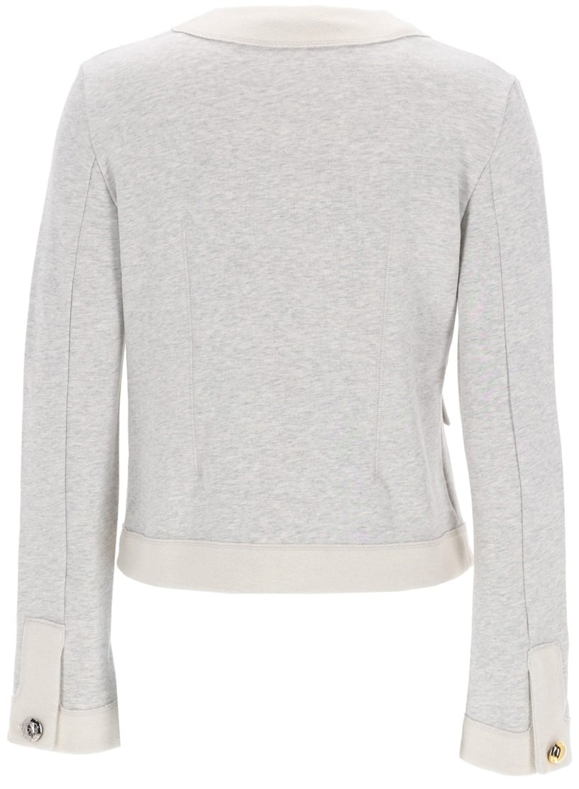 Moschino CARDIGAN WITH BUTTONS Grijs