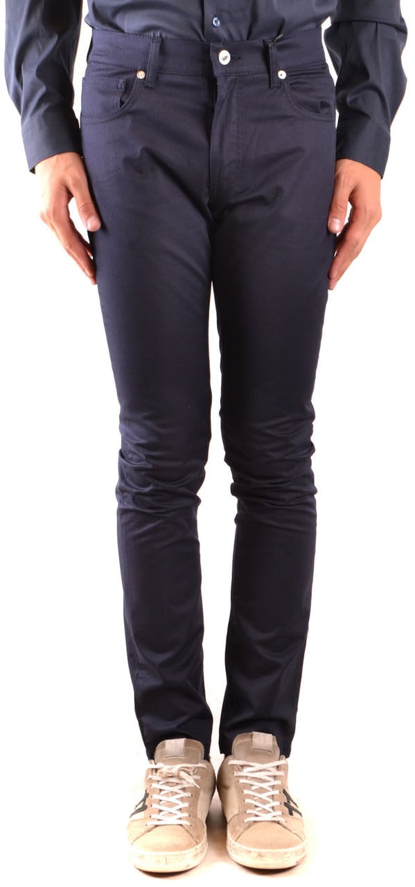 Moschino Men Trousers Blauw
