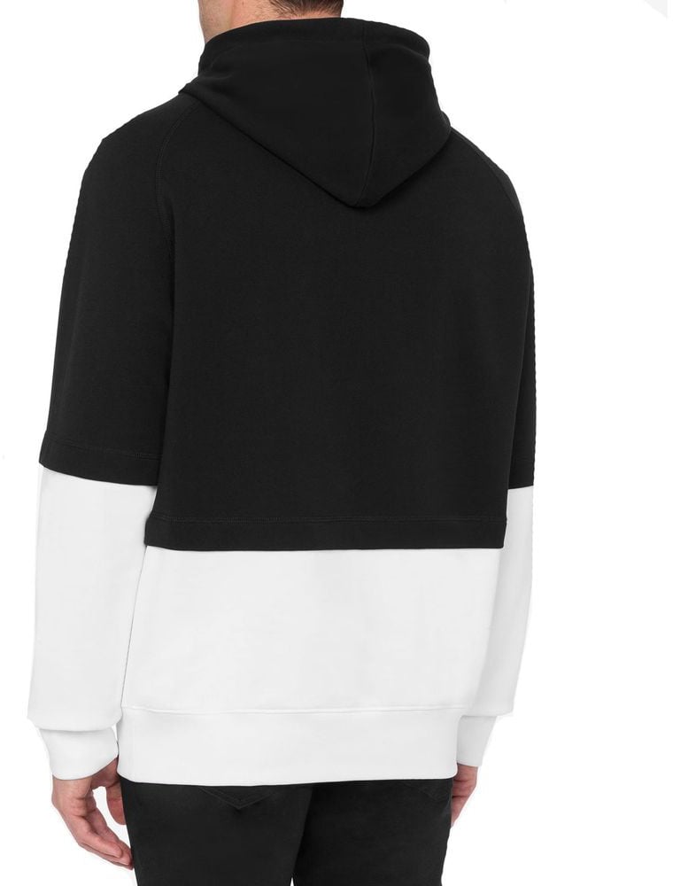 Moschino Moschino Black Cotton Sweatshirt Zwart