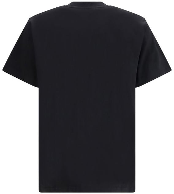 Moschino Black Cotton T-Shirt Zwart
