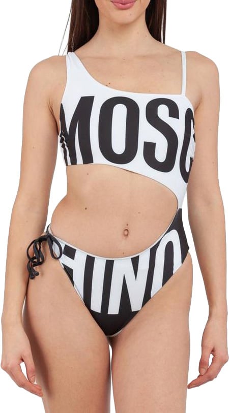 Moschino Multicolor Polyester One-Piece Swimsuit Divers