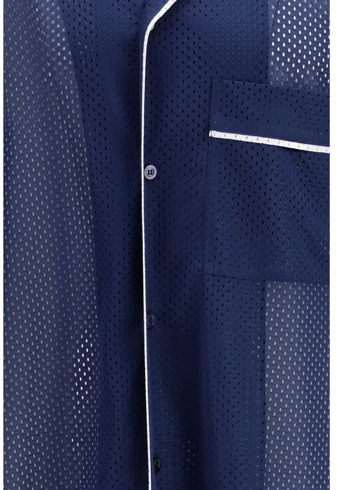 Moschino Moschino Blue Polyester Sportswear Blauw