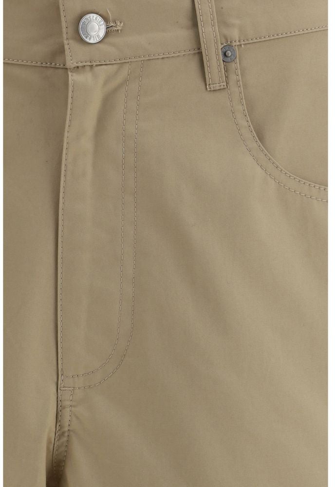 Moschino Beige Cotton Bermuda Shorts Beige