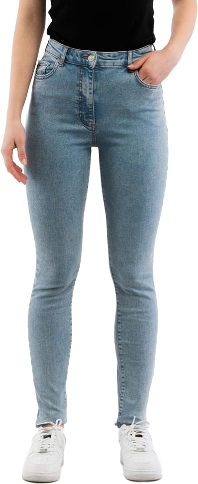 Moschino Moschino Multicolor Cotton Skinny Jeans Divers