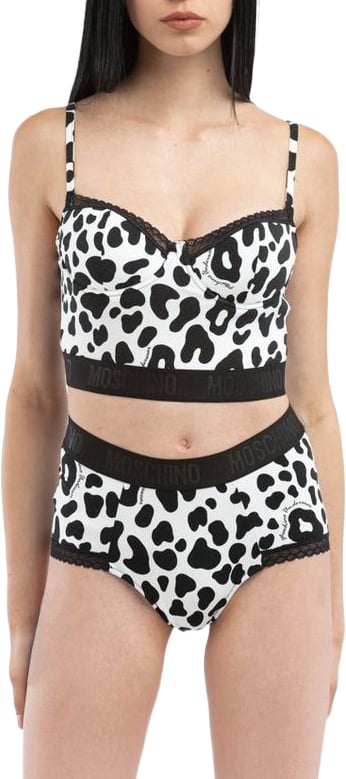 Moschino Moschino Black Modal Tank Tops Zwart