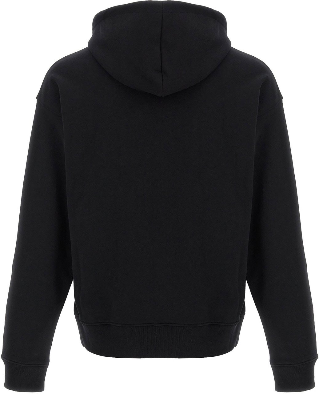 Moschino Black Cotton Sweatshirt Zwart