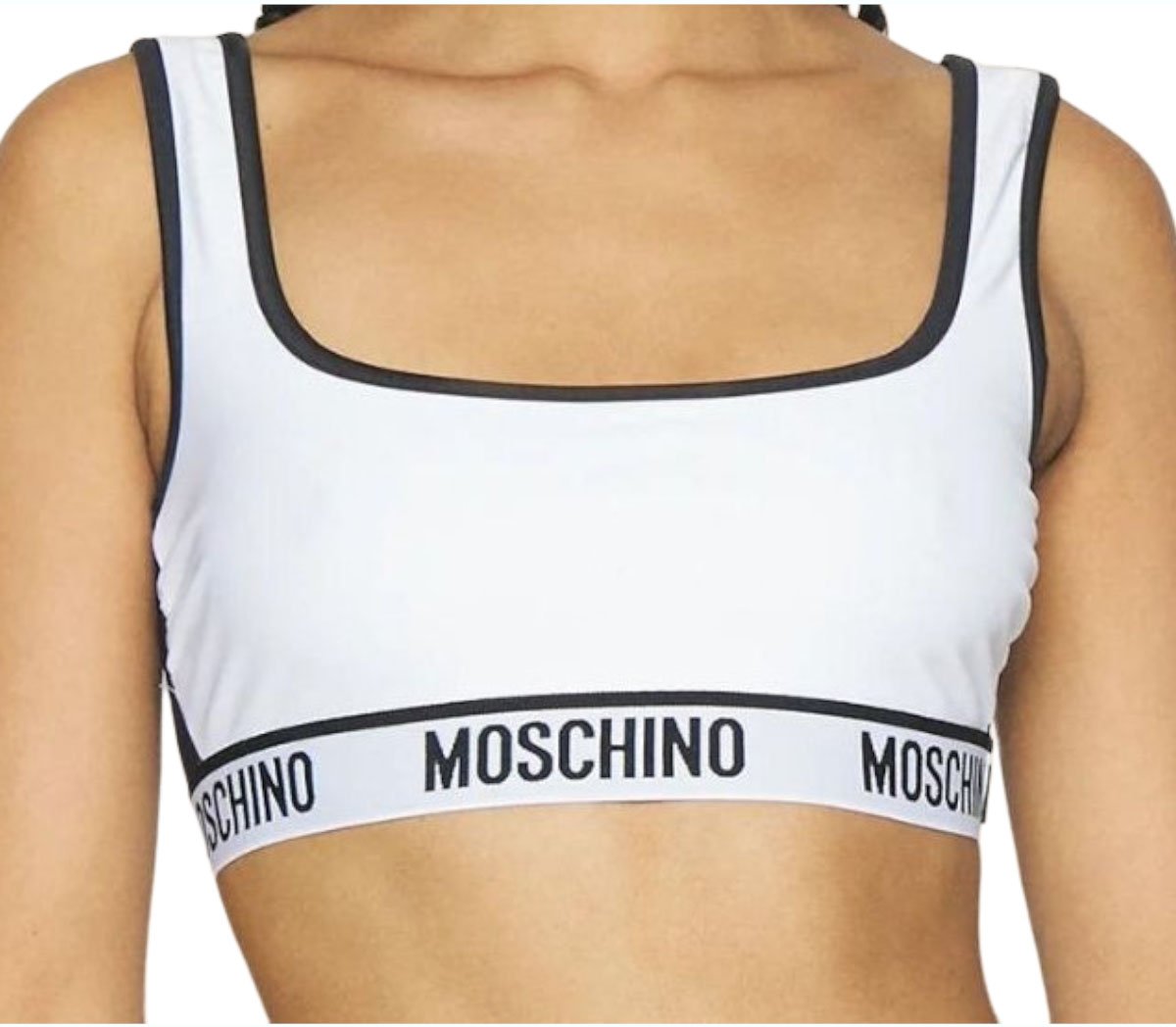 Moschino Top White Wit