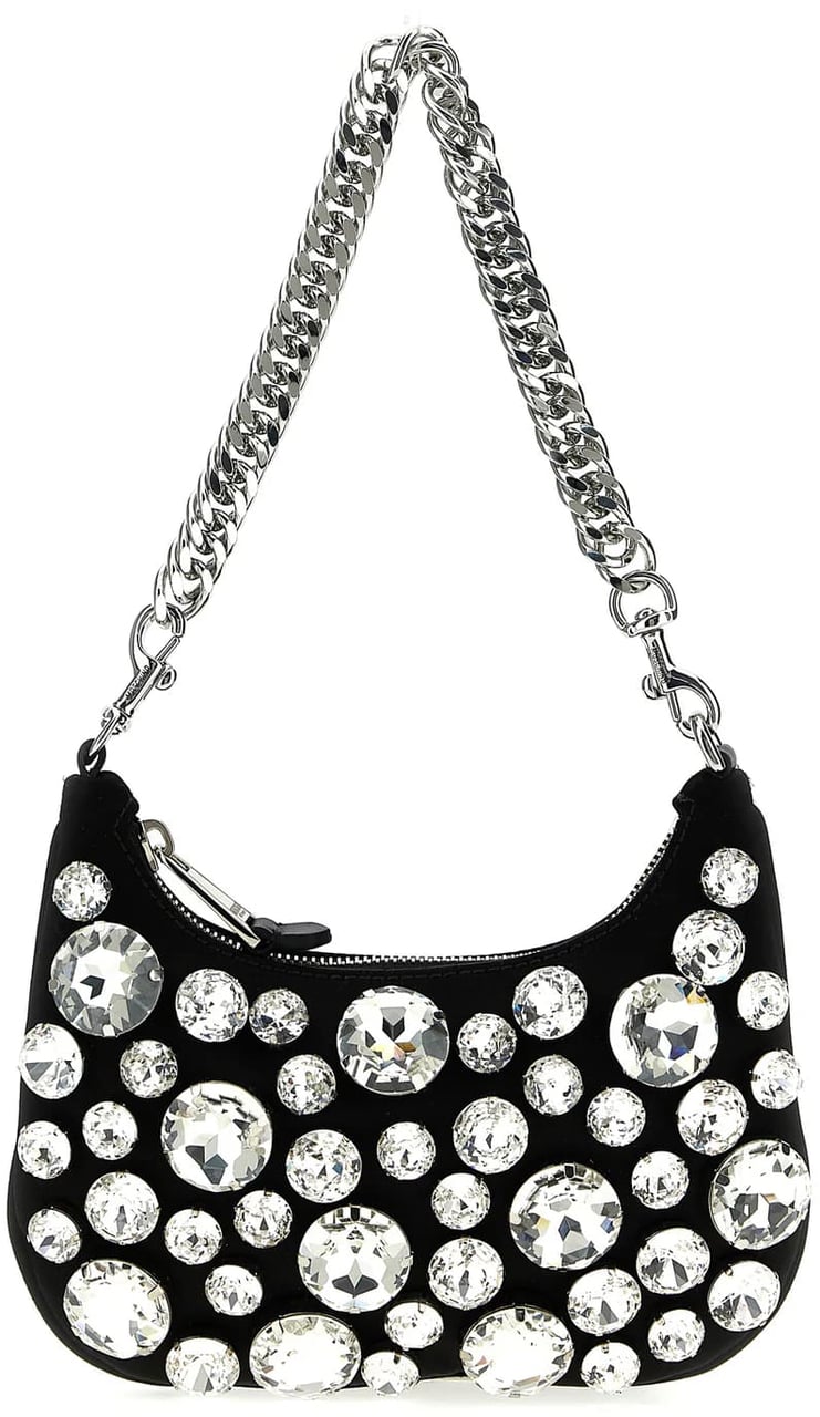 Moschino Moschino Borse... Nero Con Strass Zwart