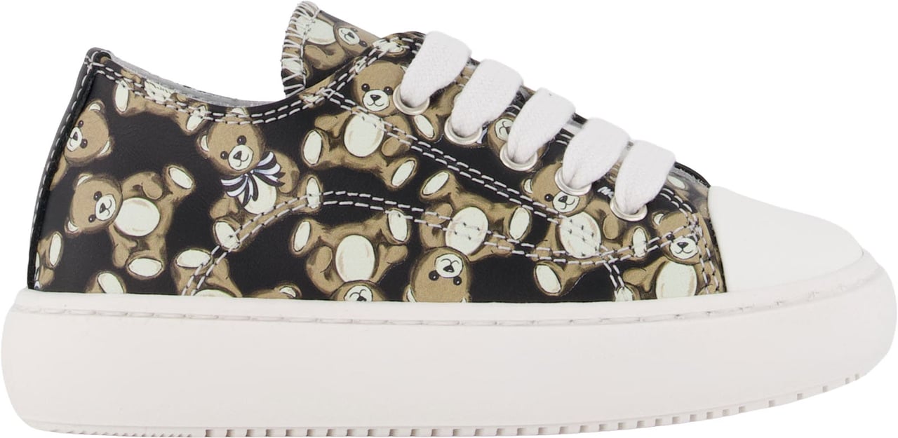 Moschino Meisjes Sneakers In Zwart Zwart