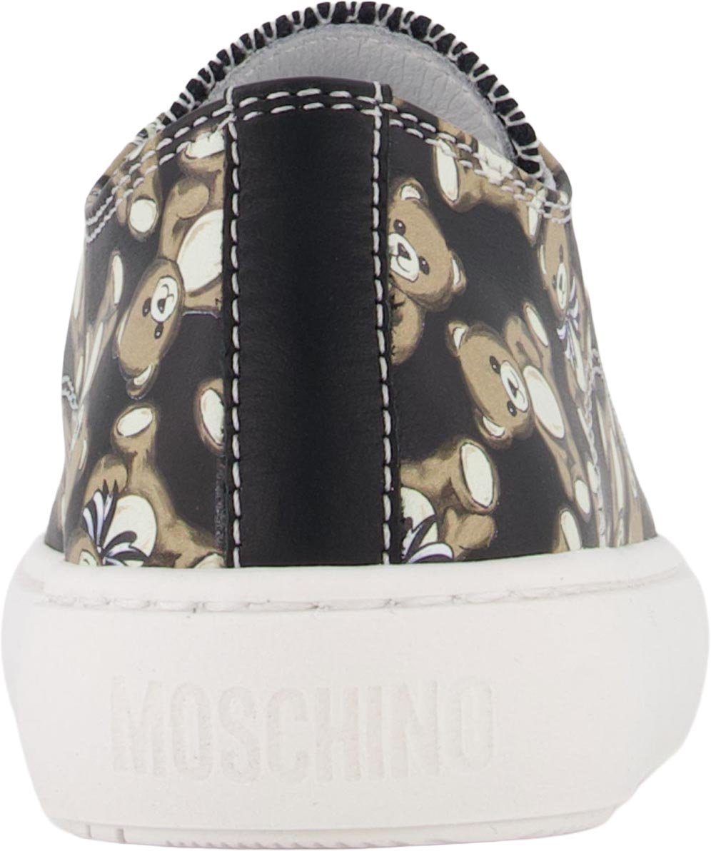 Moschino Meisjes Sneakers In Zwart Zwart
