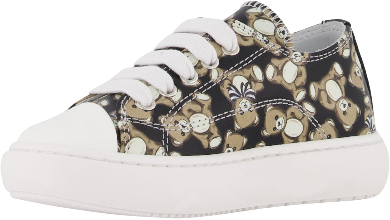 Moschino Moschino Meisjes Sneakers In Zwart Zwart