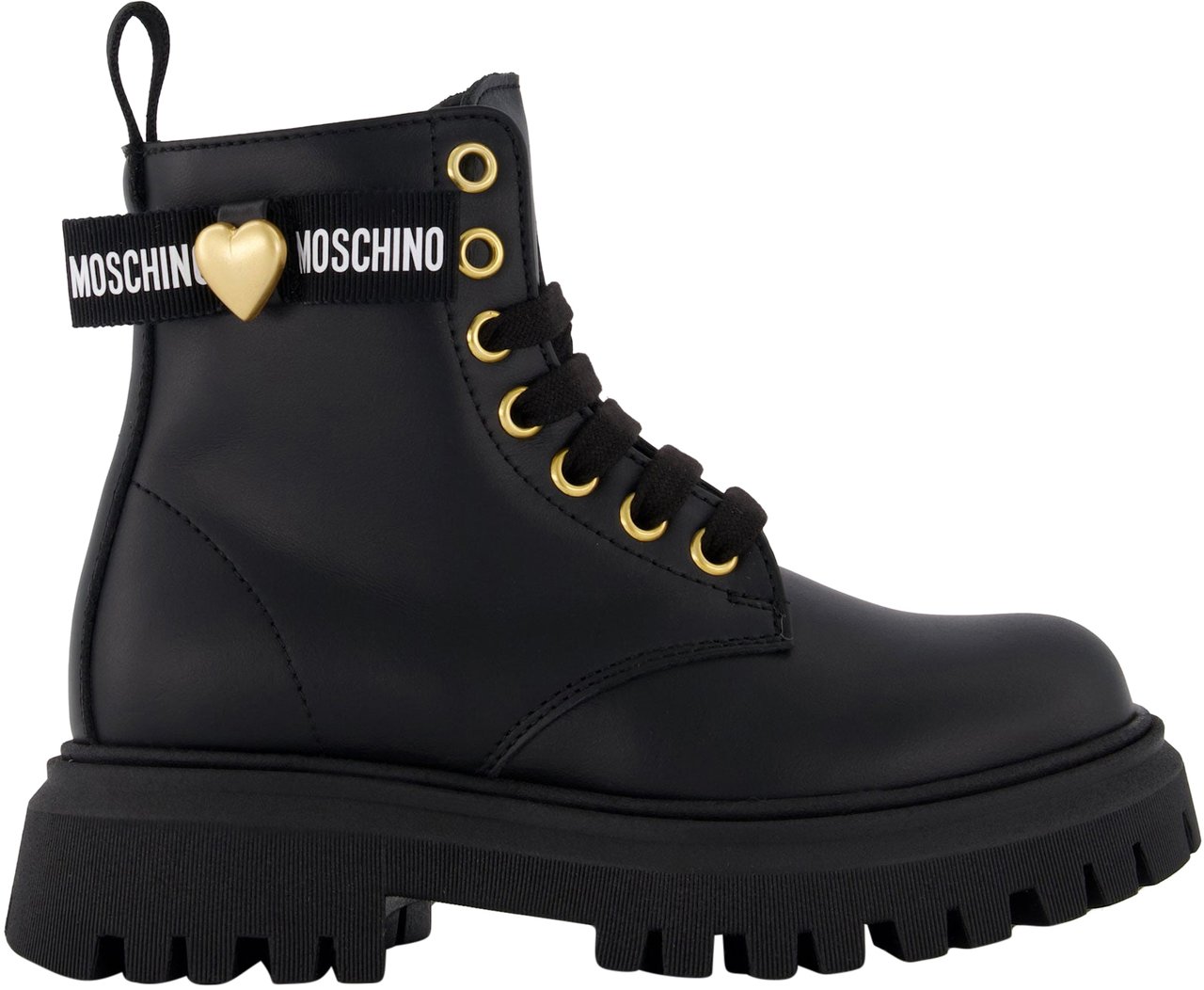 Moschino Moschino Meisjes Sneakers In Zwart Zwart