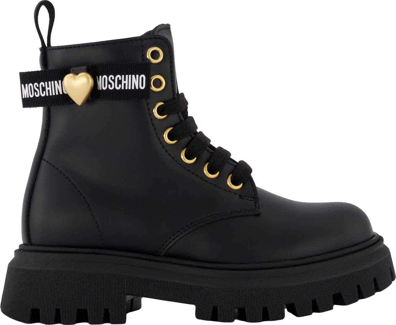 Moschino Meisjes Sneakers In Zwart Zwart