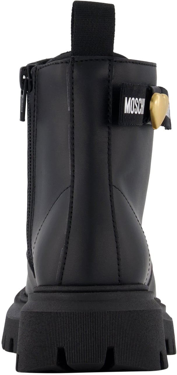 Moschino Moschino Meisjes Sneakers In Zwart Zwart