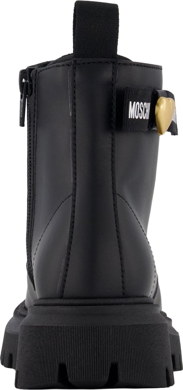 Moschino Meisjes Sneakers In Zwart Zwart