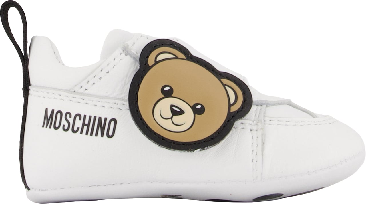Moschino Baby Unisex Sneakers In Wit Wit