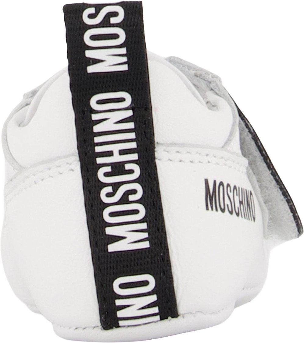 Moschino Baby Unisex Sneakers In Wit Wit