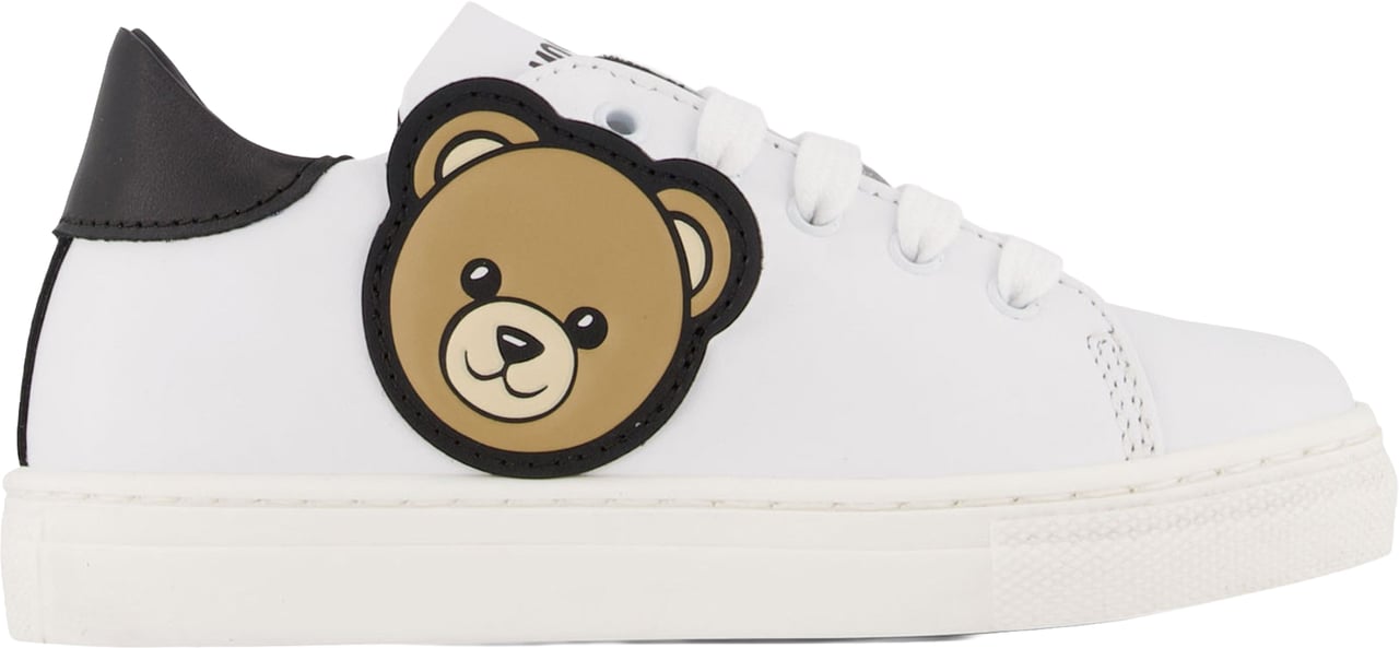 Moschino Unisex Sneakers In Wit Wit