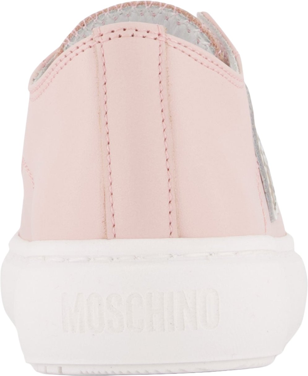 Moschino Meisjes Sneakers In Licht Roze Roze