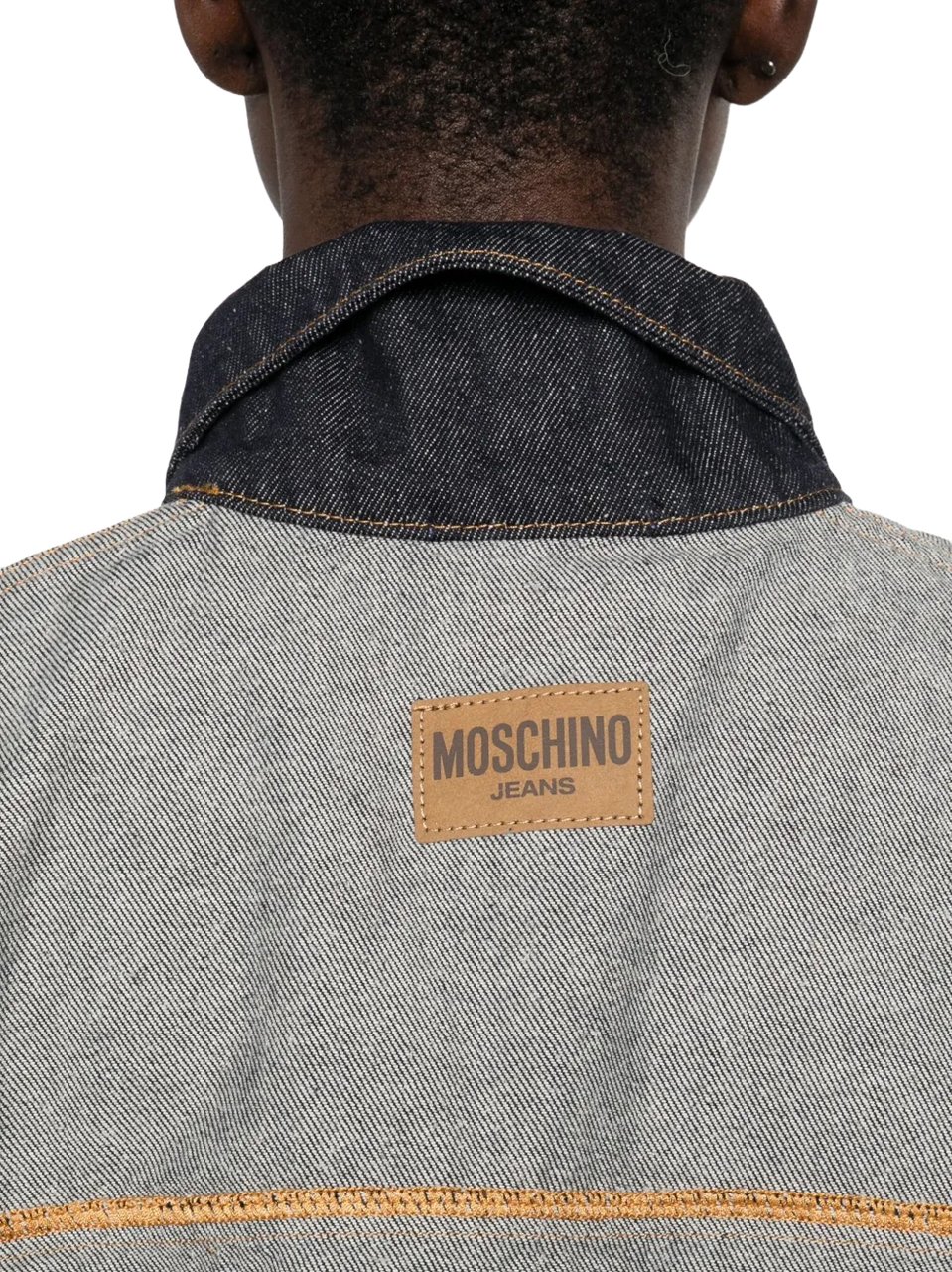 Moschino Tailored Women's Jacket with Structured Shoulders Wit