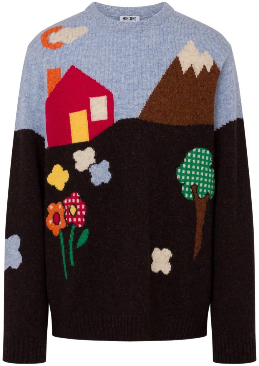 Moschino Knitwear Sweater Zwart